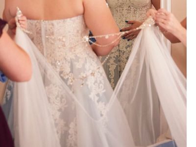 Tulle Cape with Jewelry
