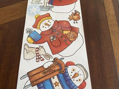 Wall Whims Snowmen