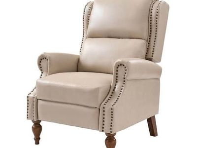 Sharon Traditional Roll Arm Manual Recliner NEW!