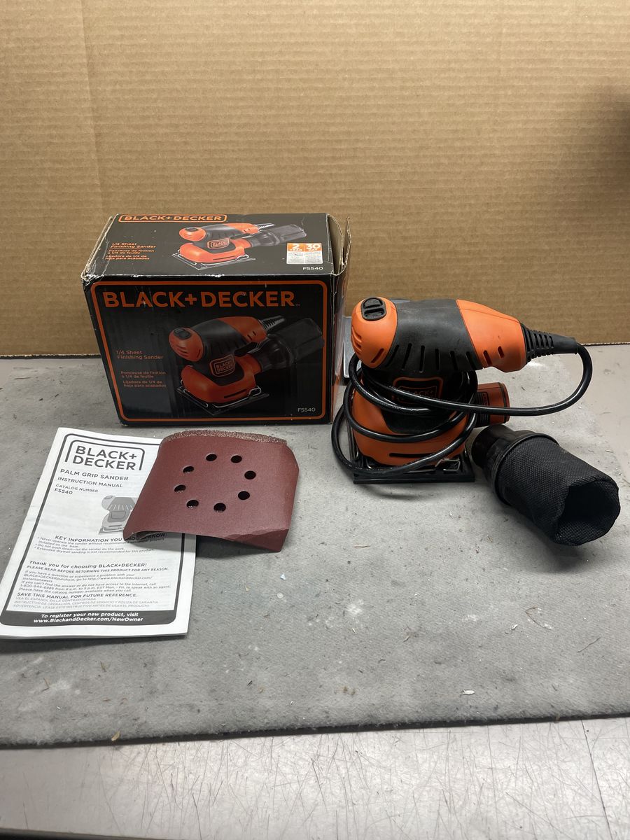 Black and Decker sander