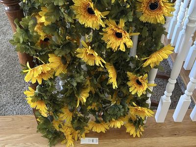 66 inch Sunflower Garlands (5)