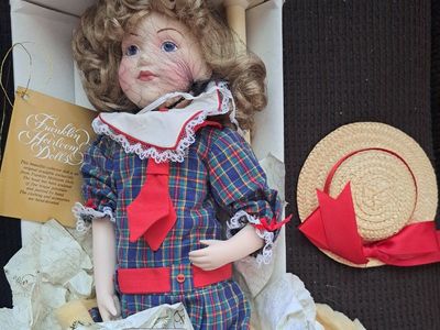 Brand new Franklin Heirloom Doll