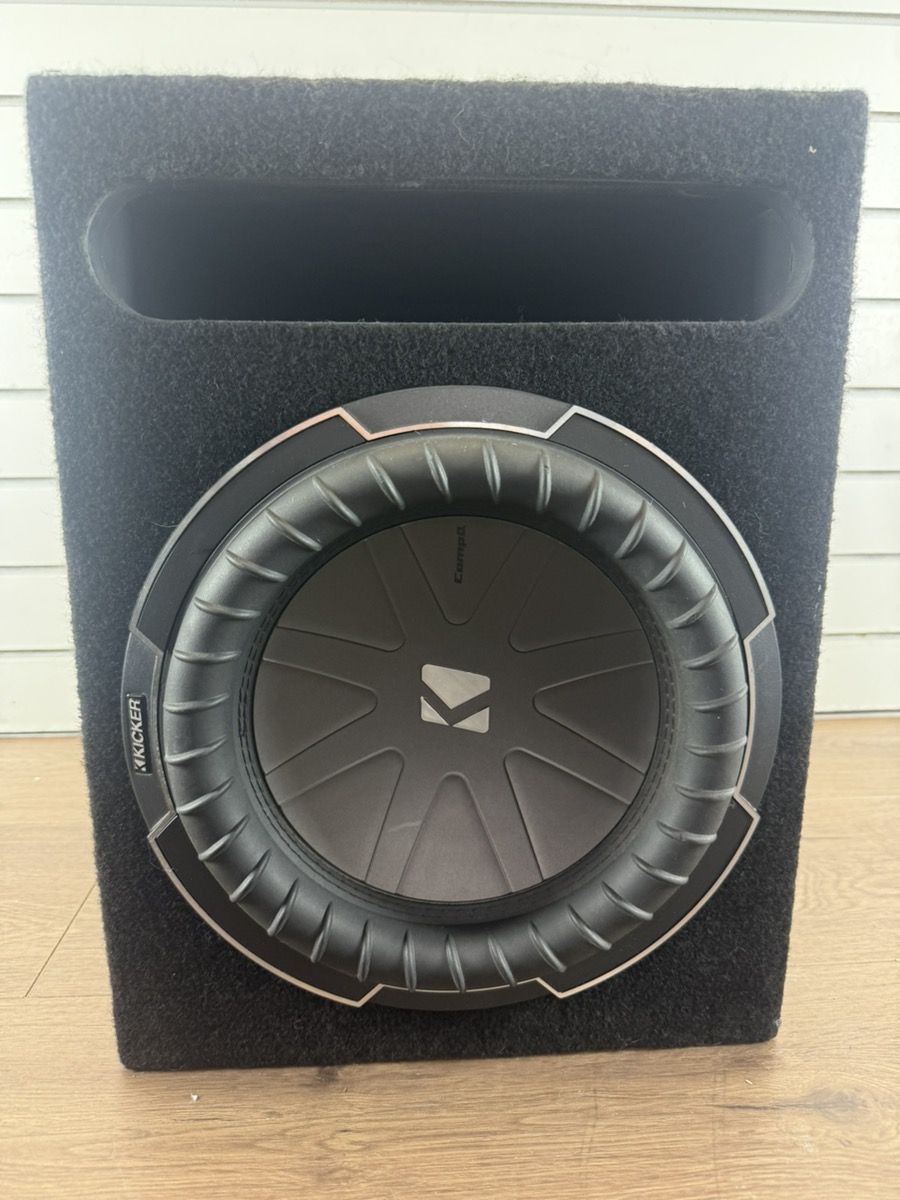 KICKER CAR AUDIO COMPQ10 10" CAR AUDIO SUB WOOFER 700 WATTS RMS #WCP037835
