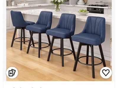 3 Bar chairs very clean had them 3 months