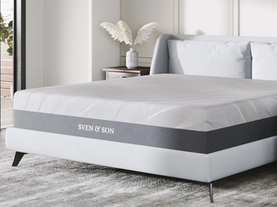 New King Sven & Son 14" King Signature Memory Foam Mattress retails $1300