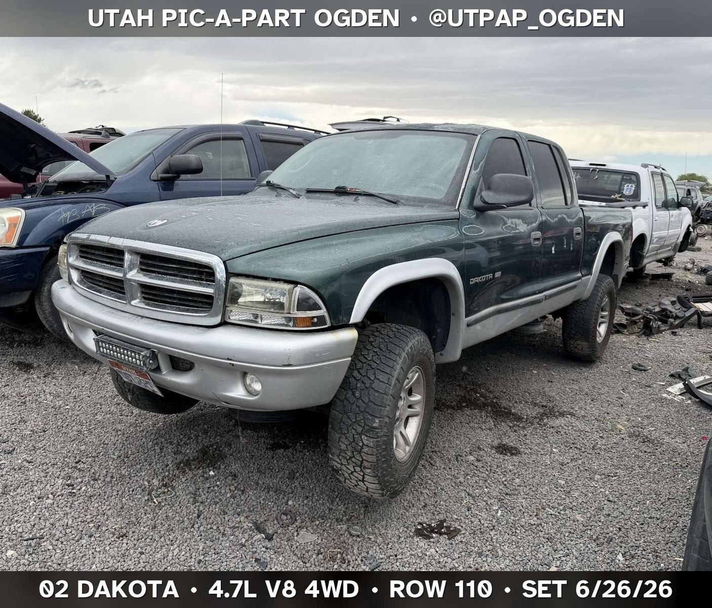 2002 Dodge Dakota Parts - UTPAP Ogden