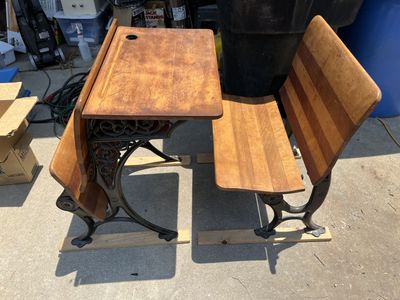 old school desk set