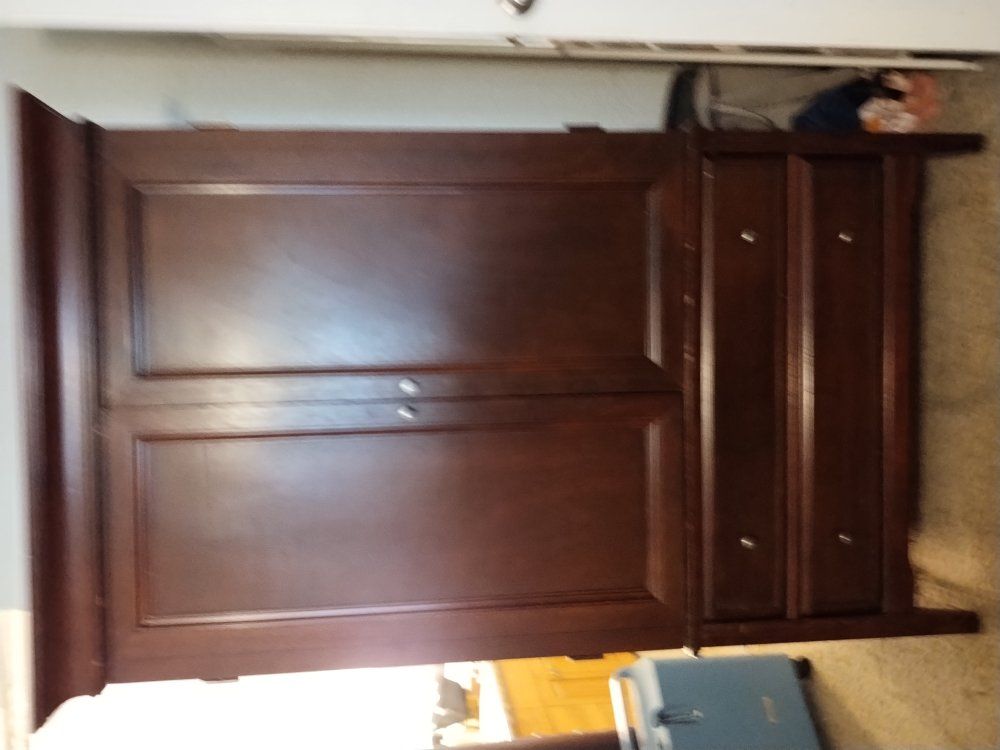 free Wood Hutch