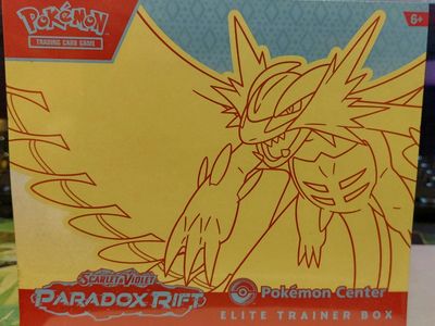 Paradox Rift Pokemon Center Elite Trainer Box