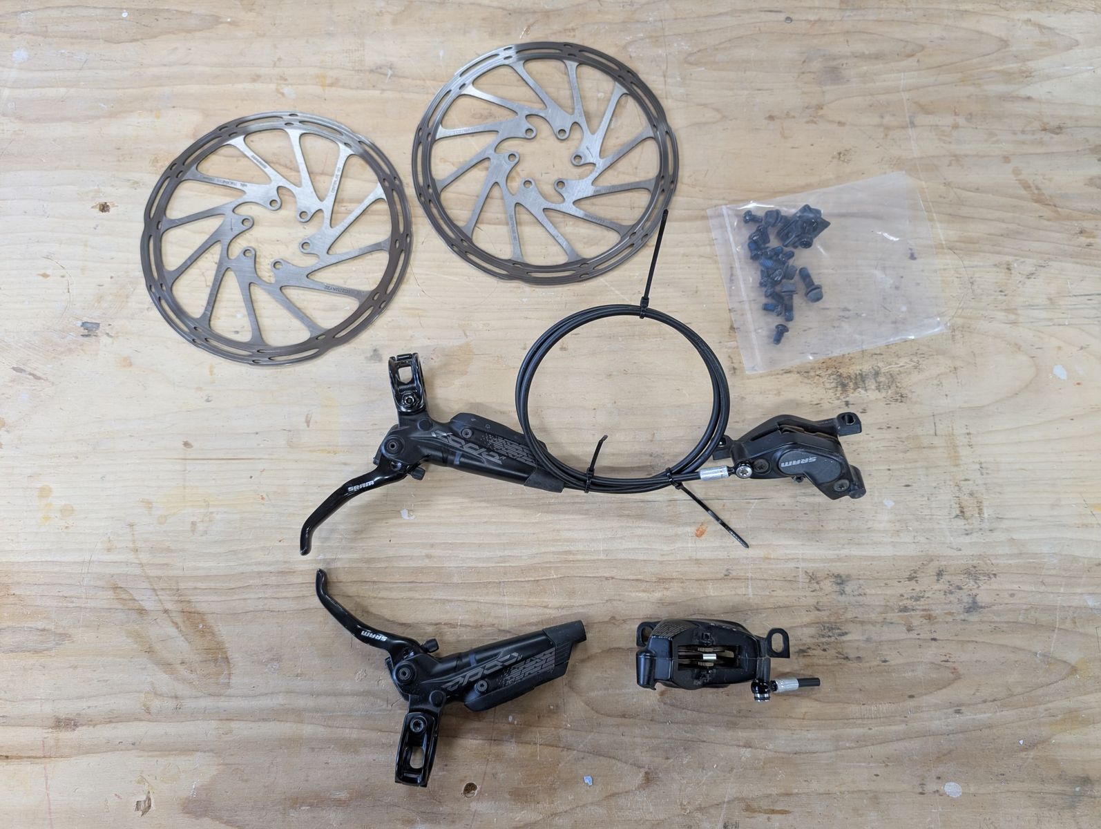 SRAM Code R Brakes and Centerline Rotors