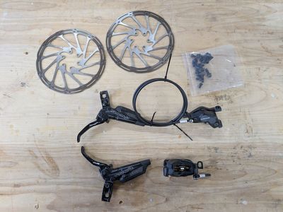SRAM Code R Brakes and Centerline Rotors