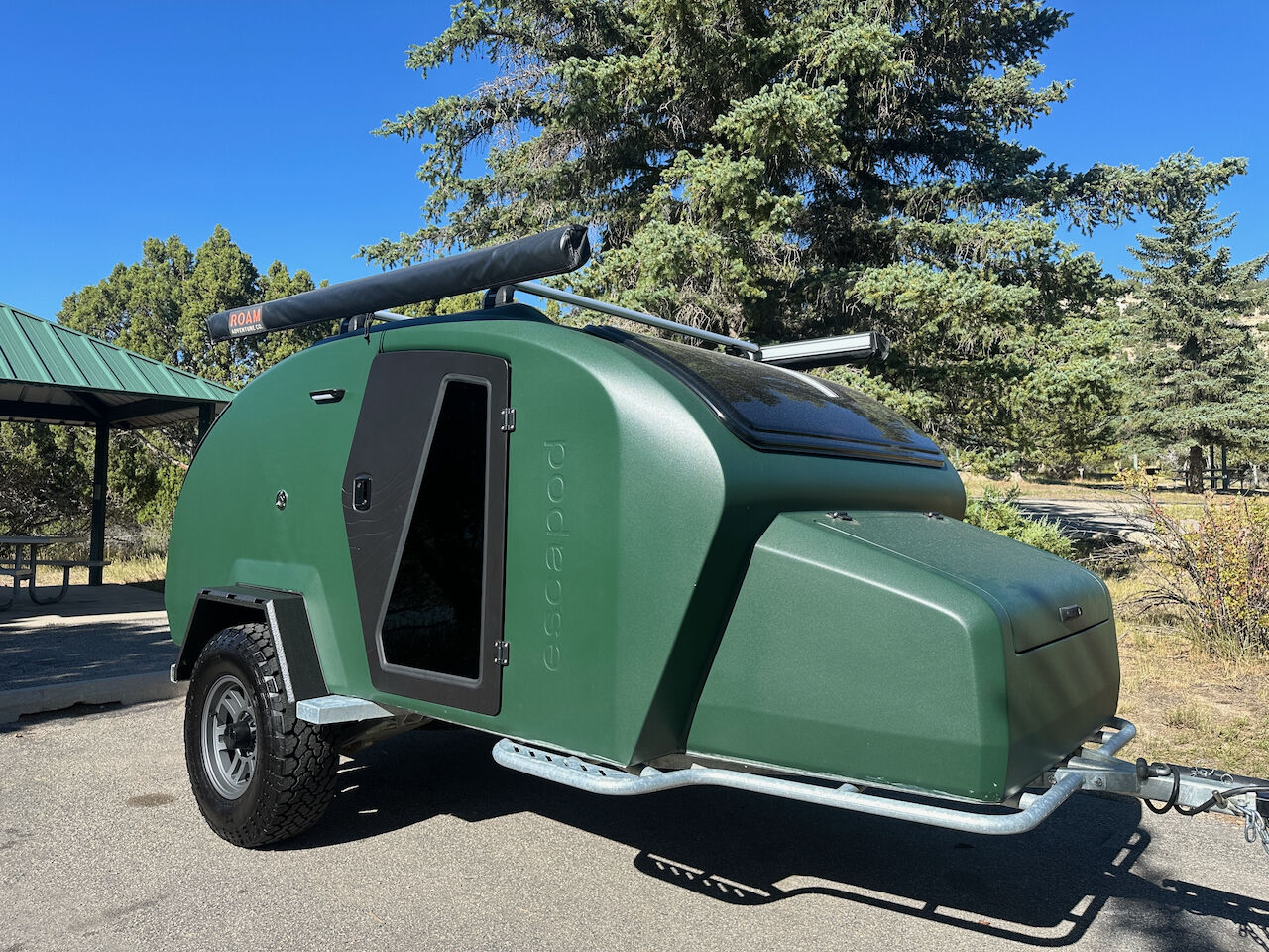 Escapod off-road teardrop trailer—2023 Topo2 Voyager—for sale in southern Utah