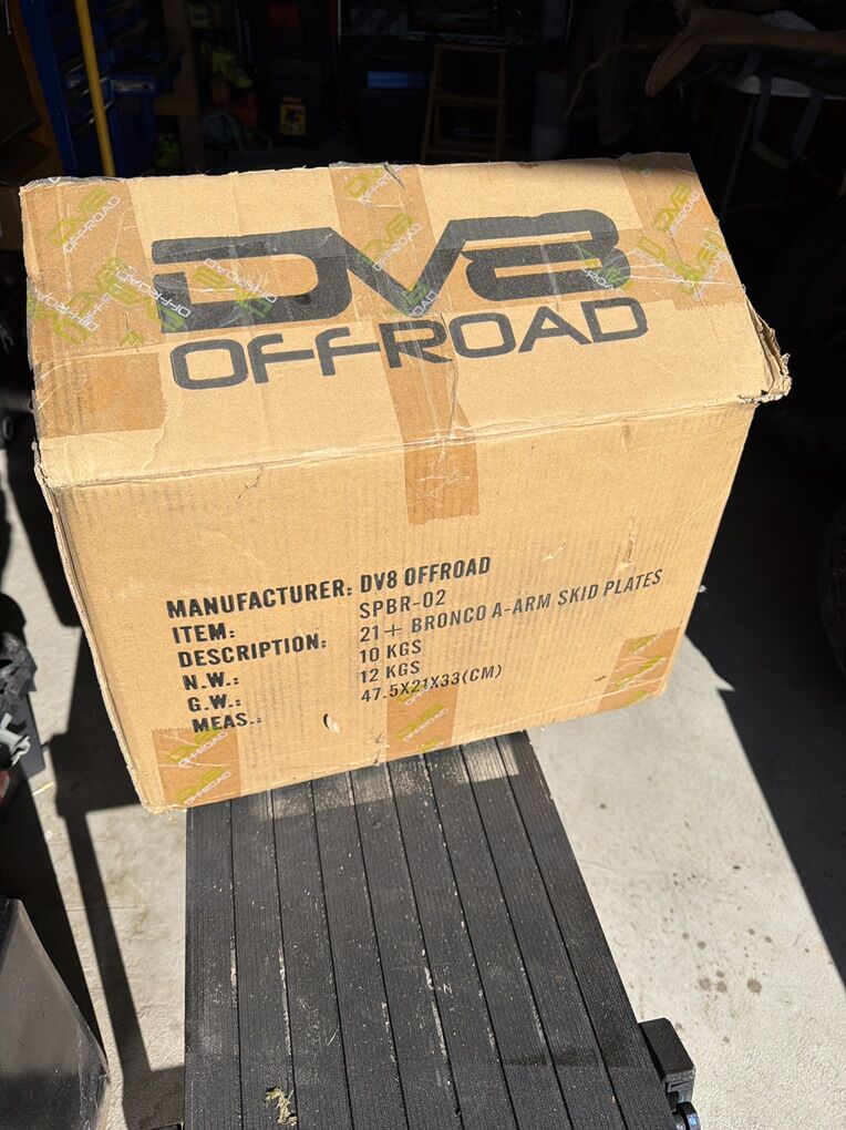 Ford Bronco Lower Control Arm Skid Plates