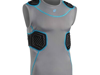 Football Lacrosse Compression Shirt Cushion System