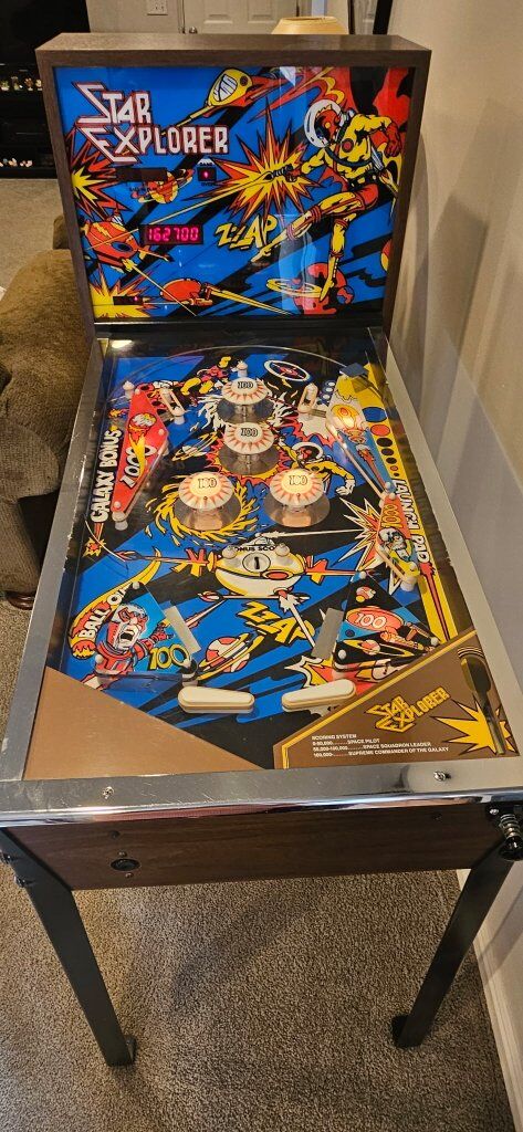 Vintage pinball machine