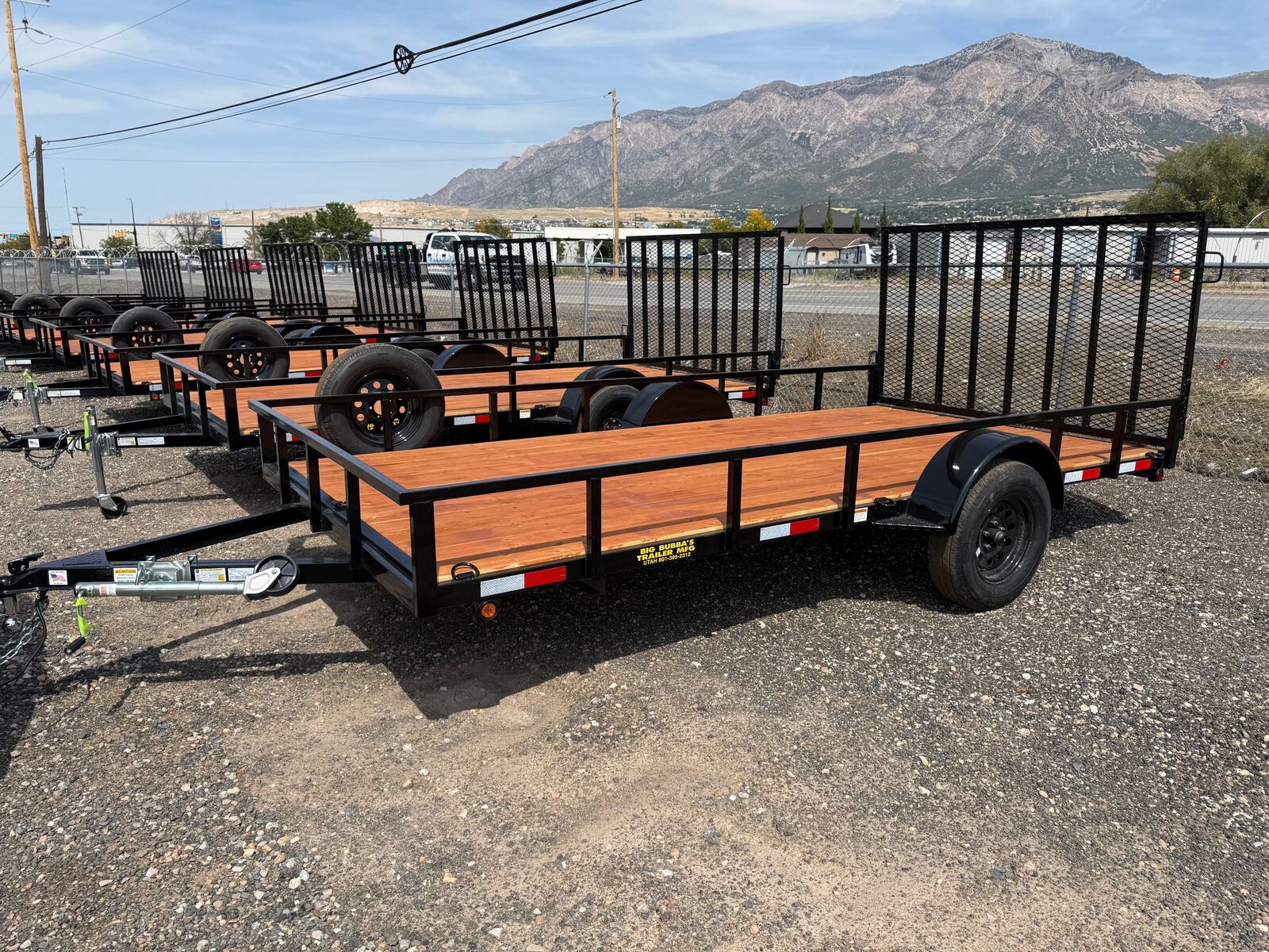 ****14' UTV BIG BUBBA UPGRADED TRAILER *****