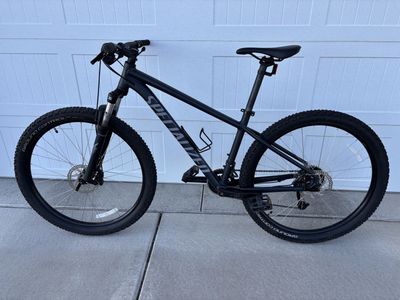 Specialized Rockhopper Base Mountain Bike - Black, Medium Frame, 27.5” Wheels