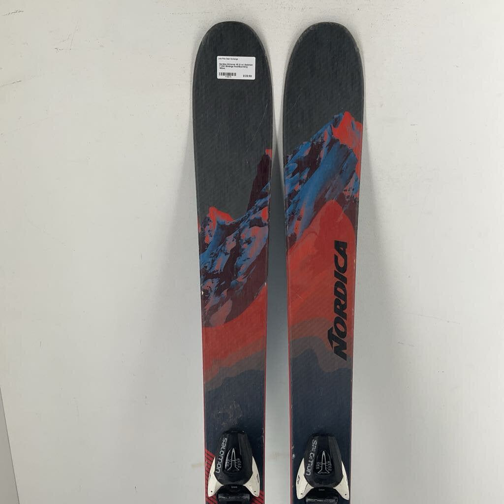 Nordica Enforcer 95 S w/ Salomon 7 GW Bindings