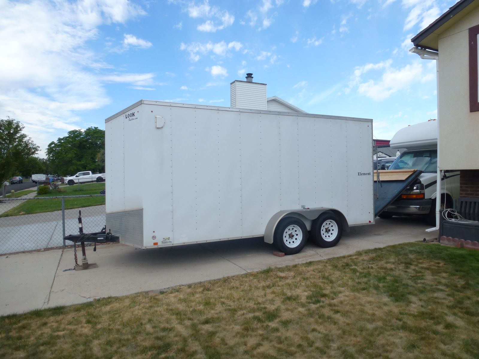 Cargo utility trailer