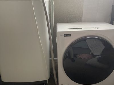 BLACK+DECKER 0.9 Cu. Ft. Portable Washer & VIVOHOME Compact Dryer Set