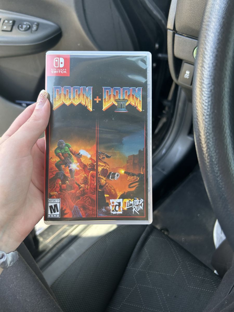Doom + Doom 2 switch game