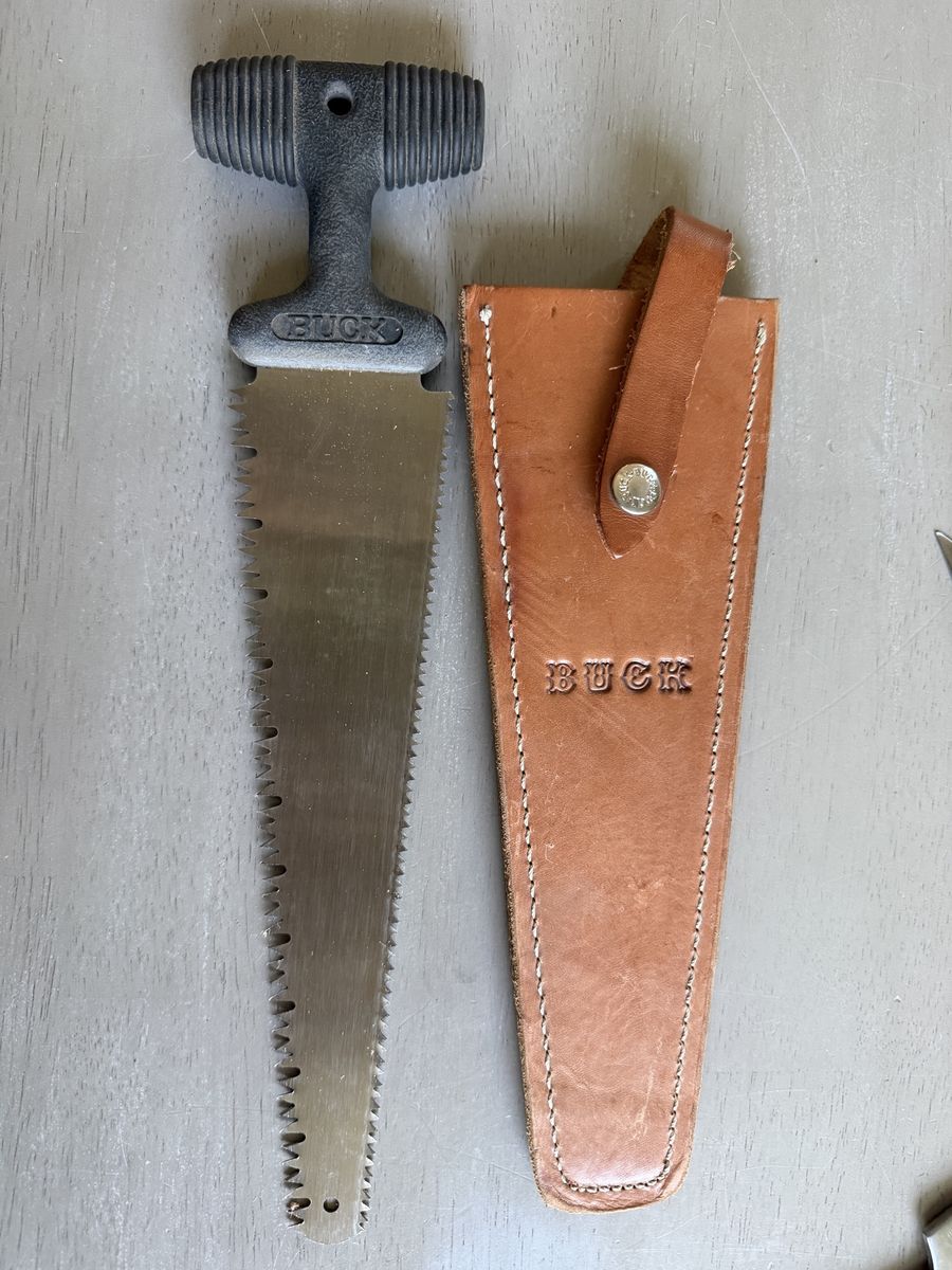 Buck 154, “Bucksaw” hand saw, never used.