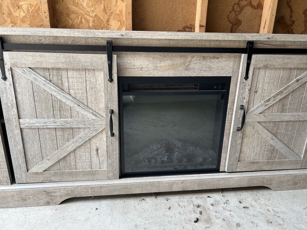 Electric Fireplace TV Stand