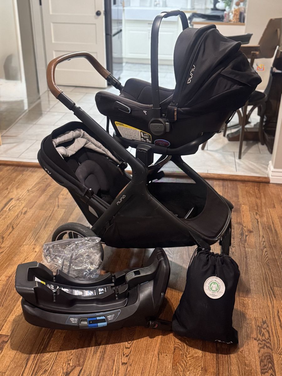 Nuna Mixx Next Stroller & Pipa Lite Infant Car Seat with Base - Full Travel System