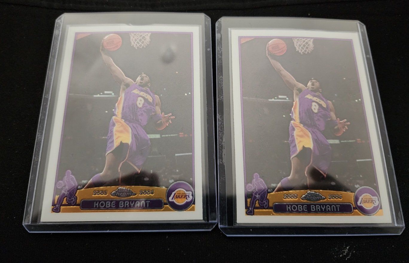 03-04 Topps Chrome Kobe Bryant #36 Basketball Cards