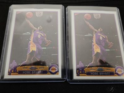 03-04 Topps Chrome Kobe Bryant #36 Basketball Cards