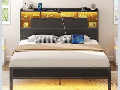 Brand New Queen Bed Frame with Headboard