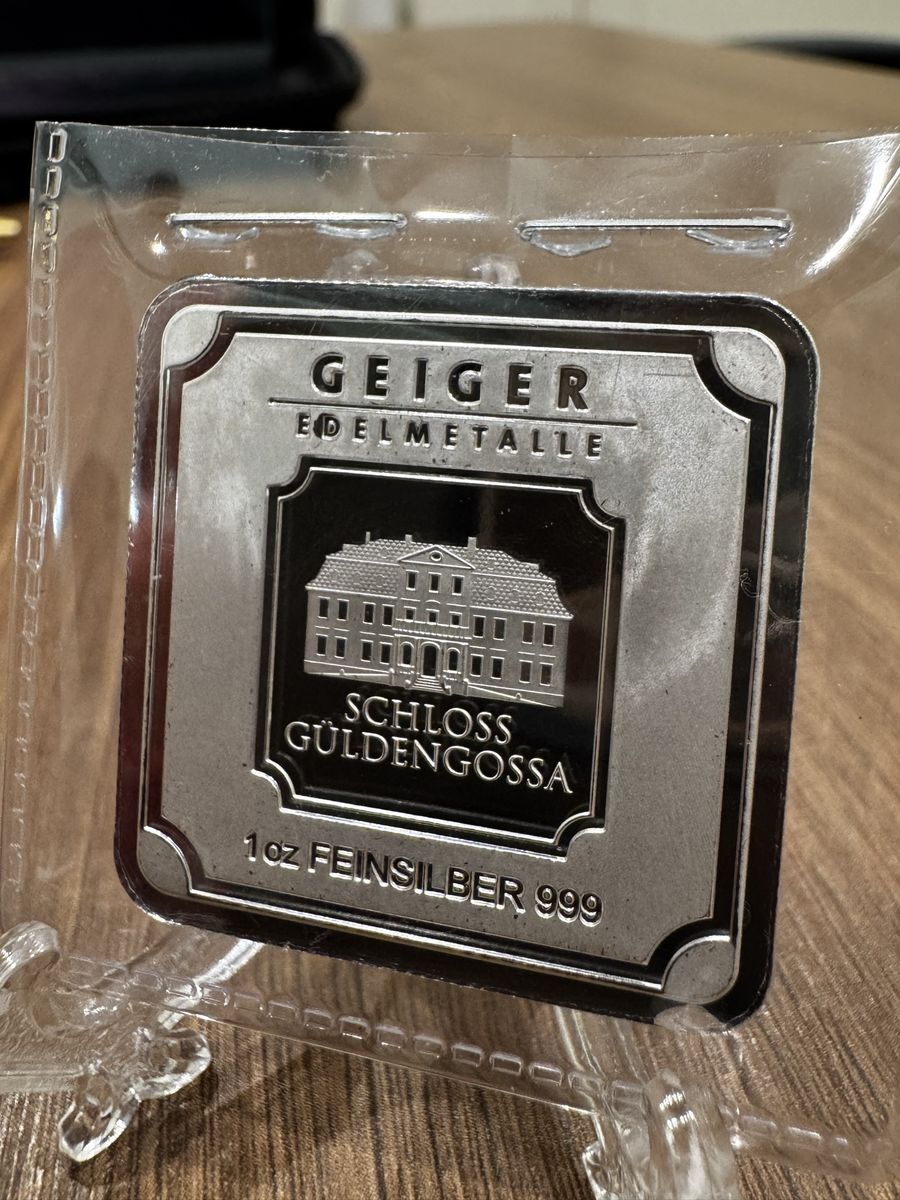 4 - Geiger silver bars! 