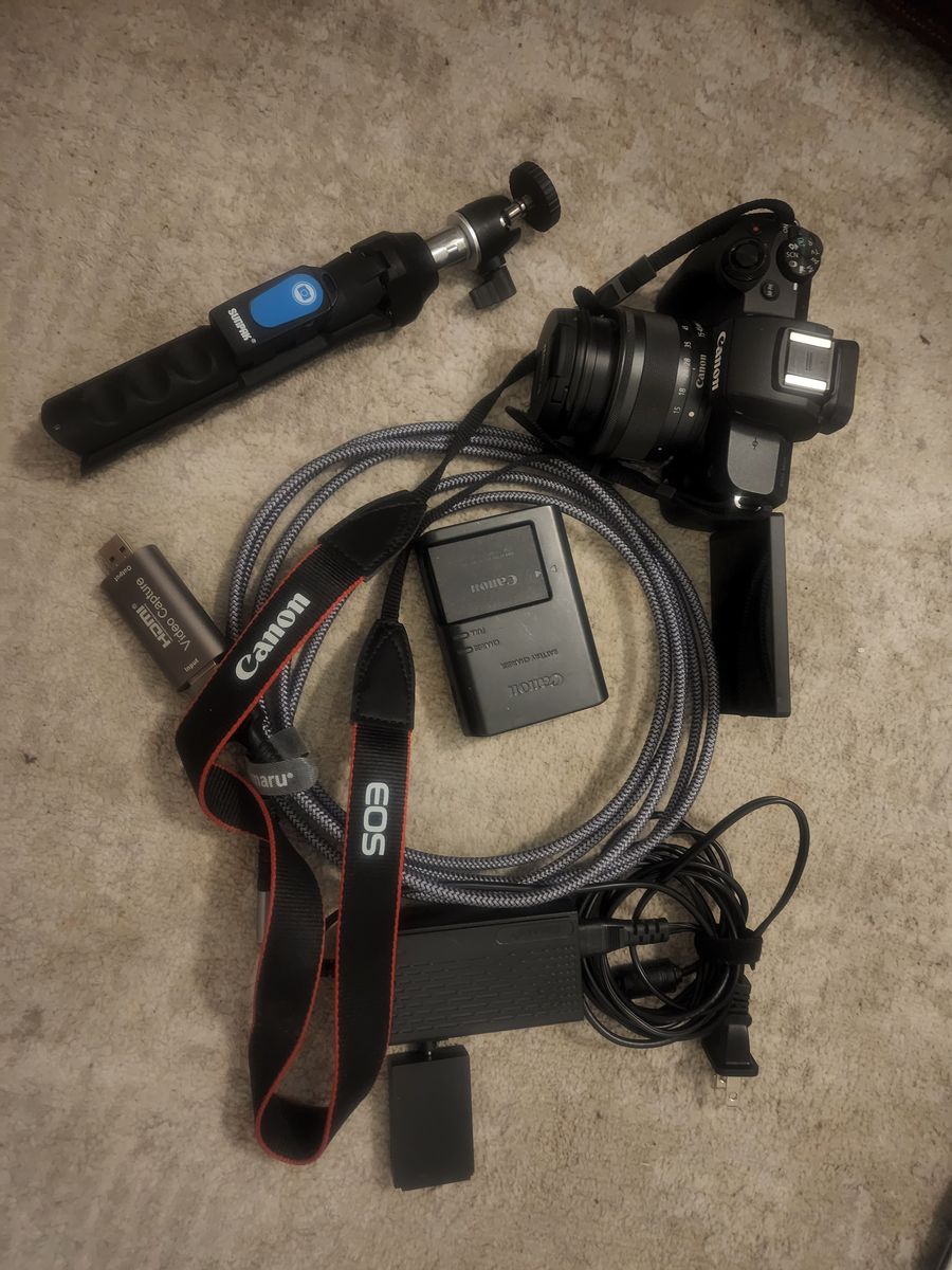 Canon EOS m50 mirrorless camera