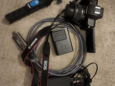 Canon EOS m50 mirrorless camera