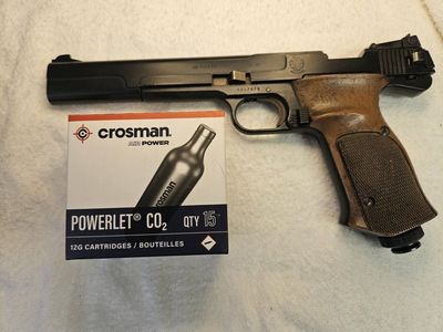 Smith and Wesson pellet gun.