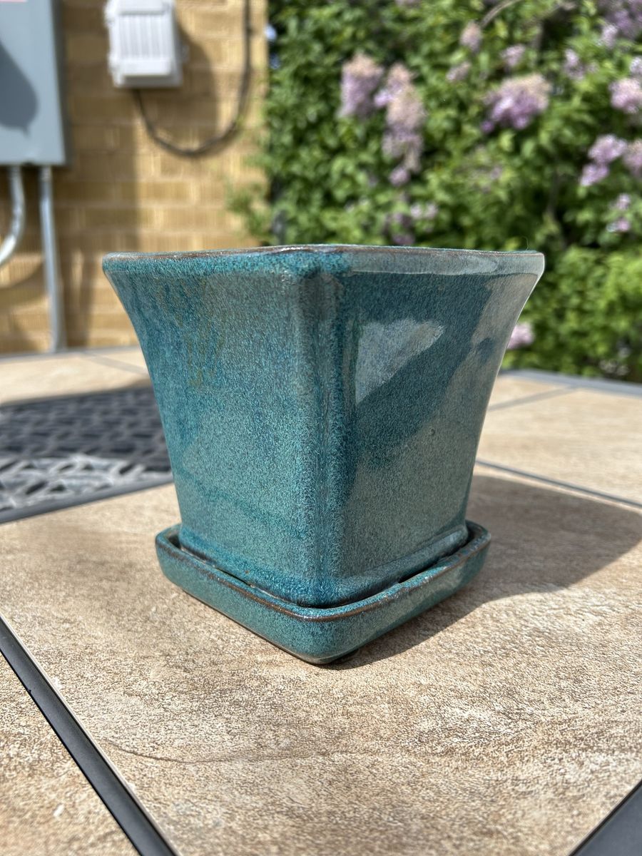Square Ceramic Plant Pot