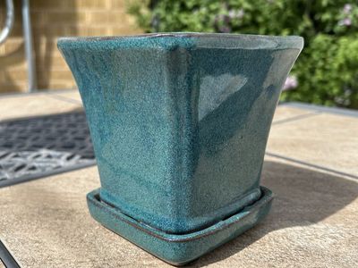 Square Ceramic Plant Pot
