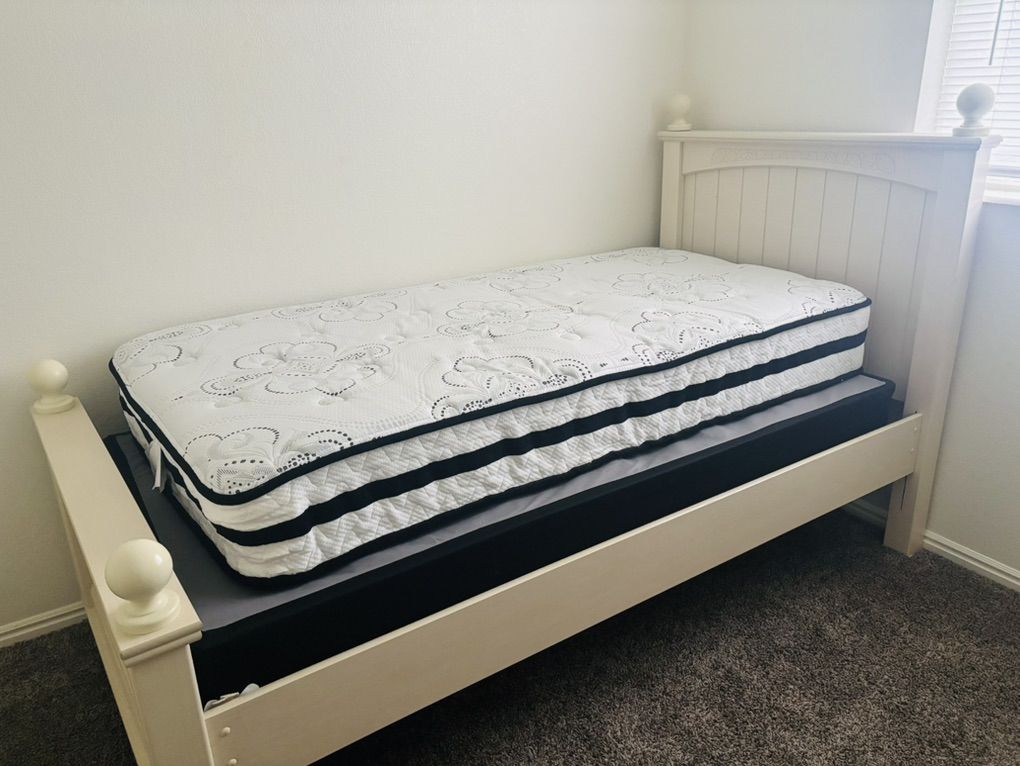 Twin Bed Mattress With Bed Frame