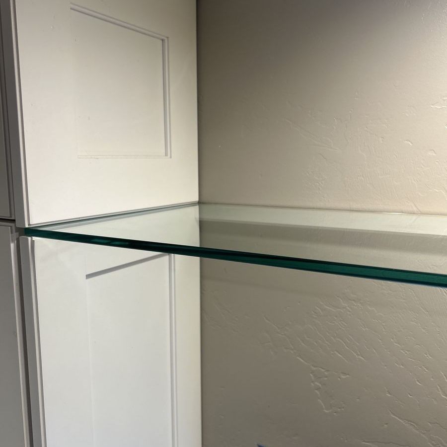 Solid Glass Shelf - 1/2 inch