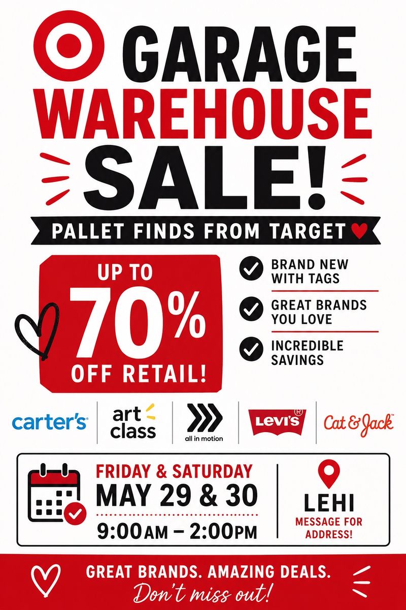 Garage Warehouse Sale