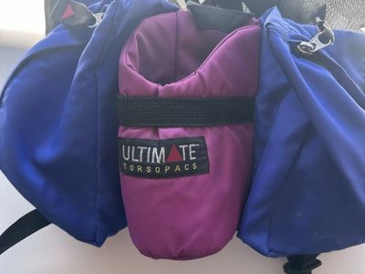 ULTIMATE TORSOPACS Hydration Fanny Pack / Lumbar Pack - Blue/Purple