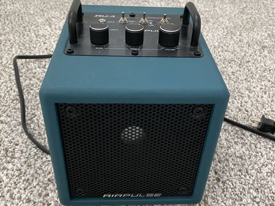 Airpulse AU-4 Designed by Phil Jones Portable Bluetooth Speaker / Amplifier Teal