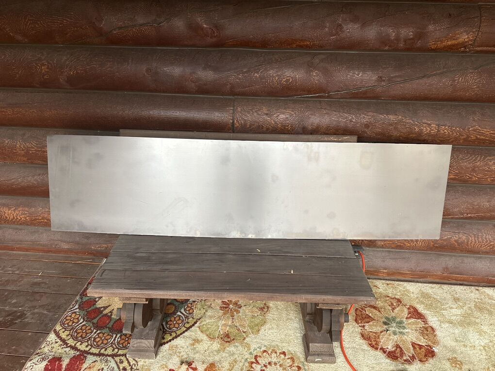 83x20 3/8 Piece Of 18 Gauge Sheet Metal
