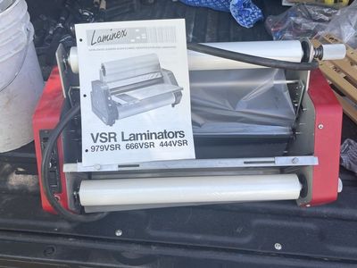 Laminex VSR 979VSR / 666VSR / 444VSR Commercial Roll Laminator with Manual