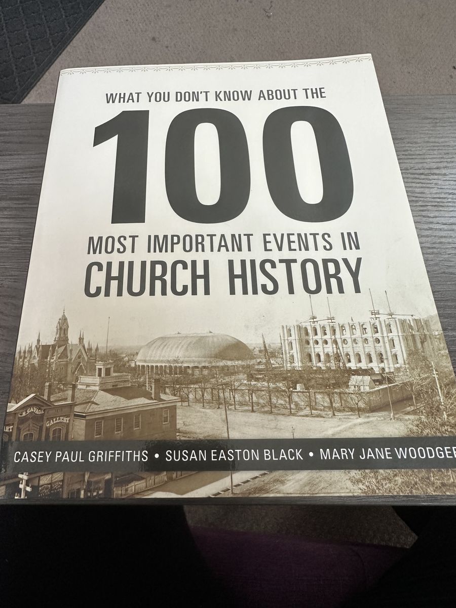 100 Most Important Events In Church History