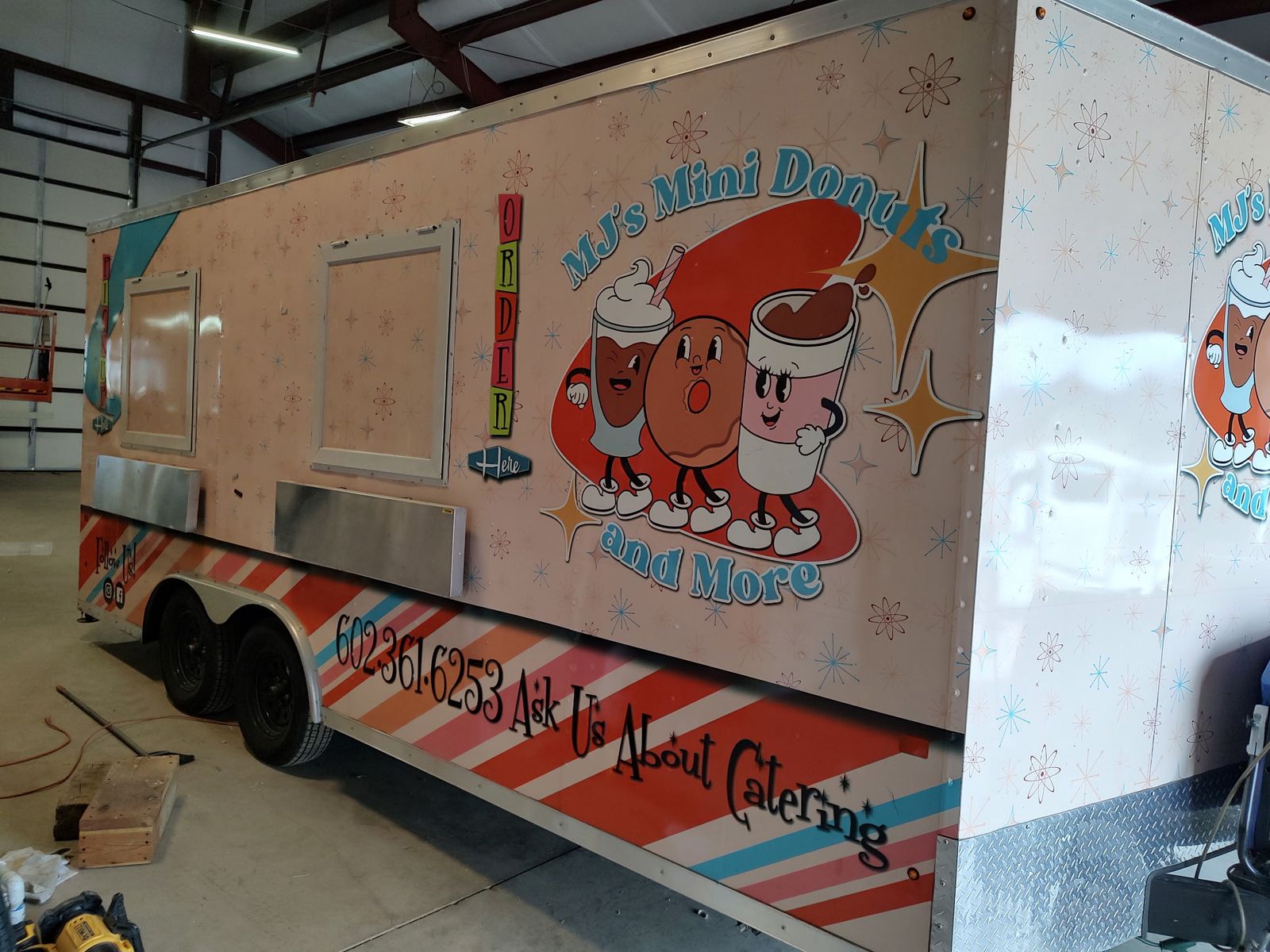 Mini Donut Trailer and Business