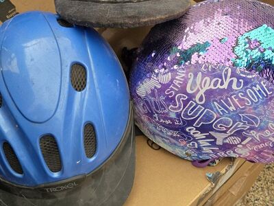 Horse riding helmets