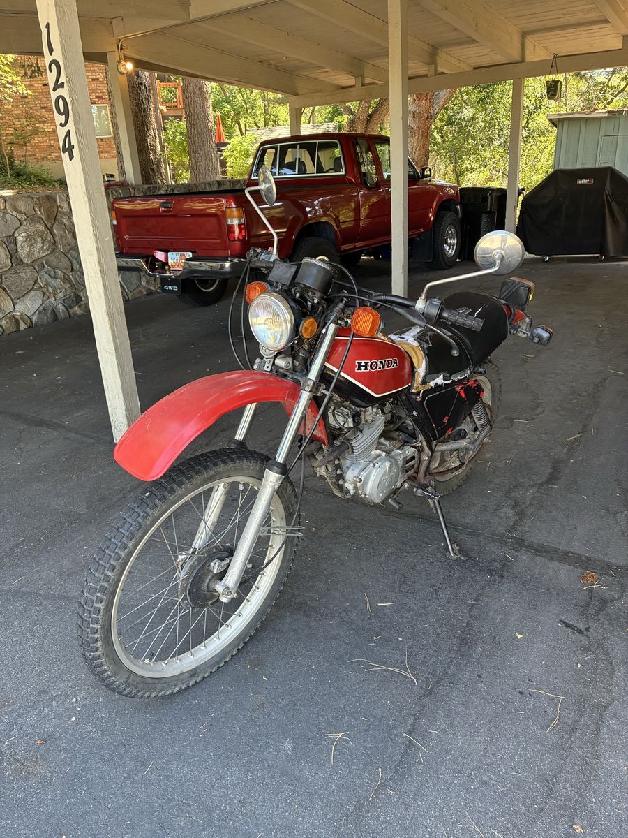 1981 honda xl250s