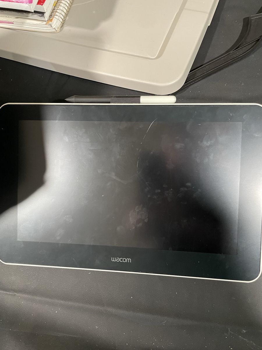 Wacom One Creative Pen Display 13.3" Digital Drawing Tablet with Pen