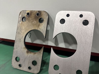 Fabrication Finishing Machine Edge Rounding, Deburring